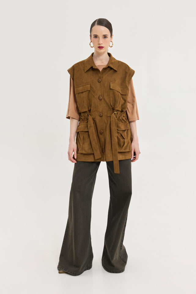 ROAD JACKET BROWN