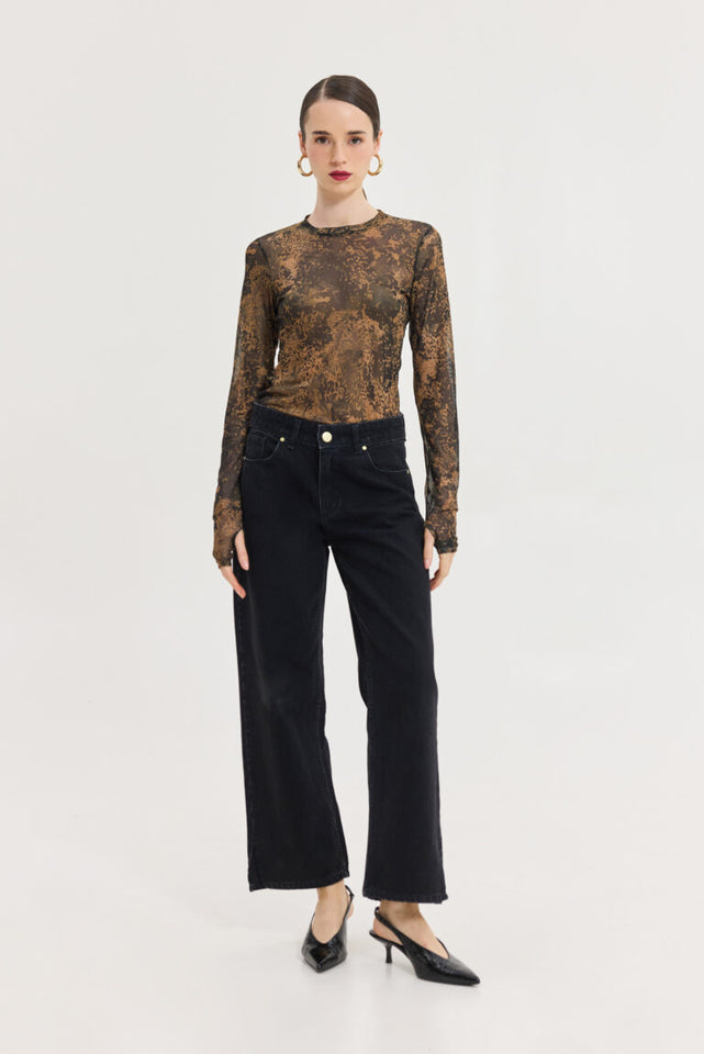 VENIAMIN DENIM PANTS BLACK