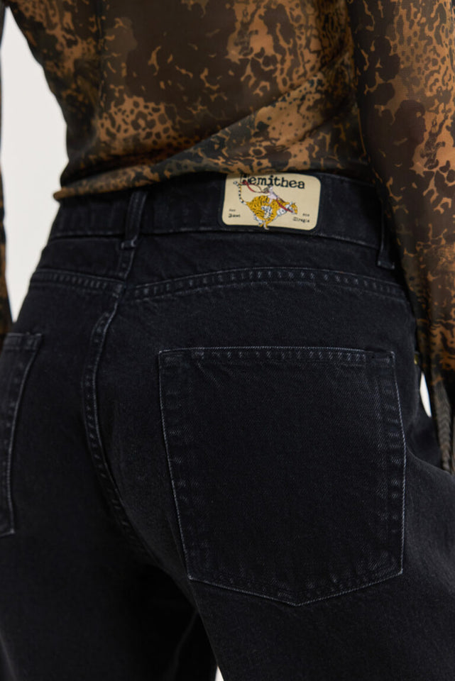 VENIAMIN DENIM PANTS BLACK