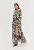 PEONY DRESS ZEBRA BEIGE