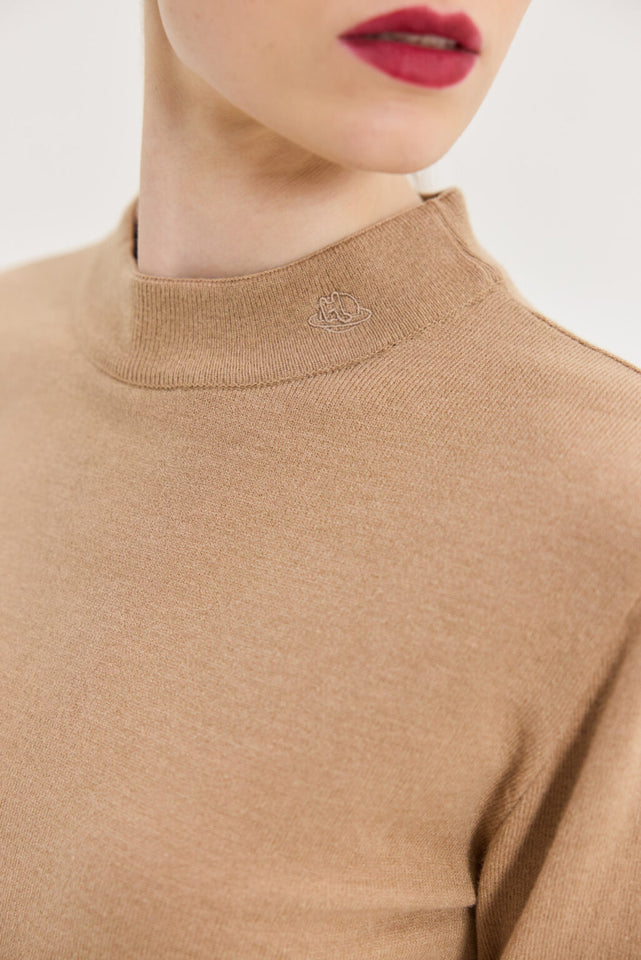ZENITH KNITTED TOP BEIGE