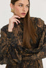 BRAMLE DRESS BROWN
