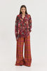 HEATHER SHIRT BORDEAUX