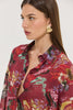 HEATHER SHIRT BORDEAUX