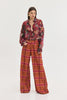 HEATHER SHIRT BORDEAUX