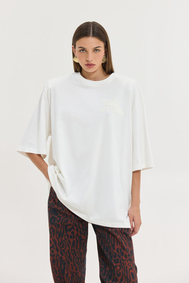 SAHARA T-SHIRT OFF-WHITE