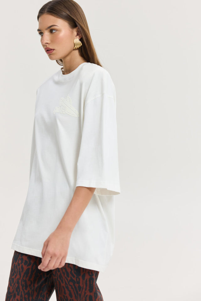 SAHARA T-SHIRT OFF-WHITE