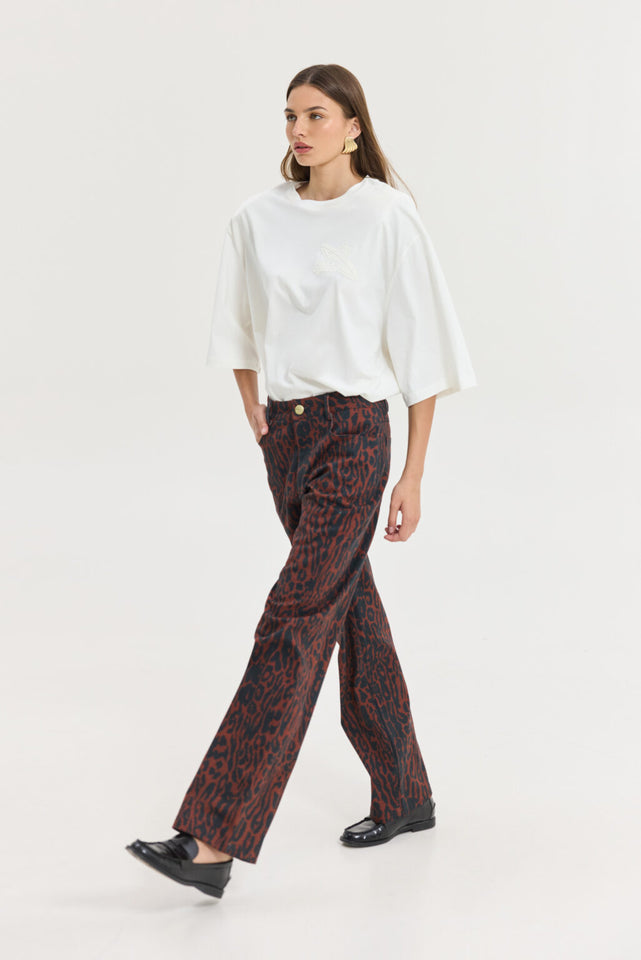 SAHARA T-SHIRT OFF-WHITE