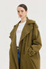 ASTRA TRENCHCOAT KHAKI