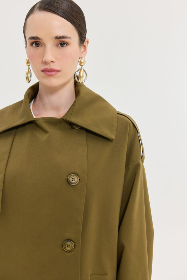ASTRA TRENCHCOAT KHAKI