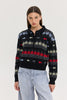 ASTRID KNITTED SWEATSHIRT BLACK
