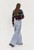 ASTRID KNITTED SWEATSHIRT BLACK