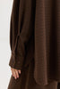 PHOENIX SHIRT BROWN PLAID