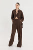 PHOENIX SHIRT BROWN PLAID