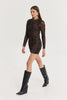 NEREID DRESS LEOPARD