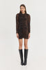 NEREID DRESS LEOPARD