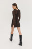 NEREID DRESS LEOPARD