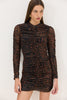 NEREID DRESS LEOPARD