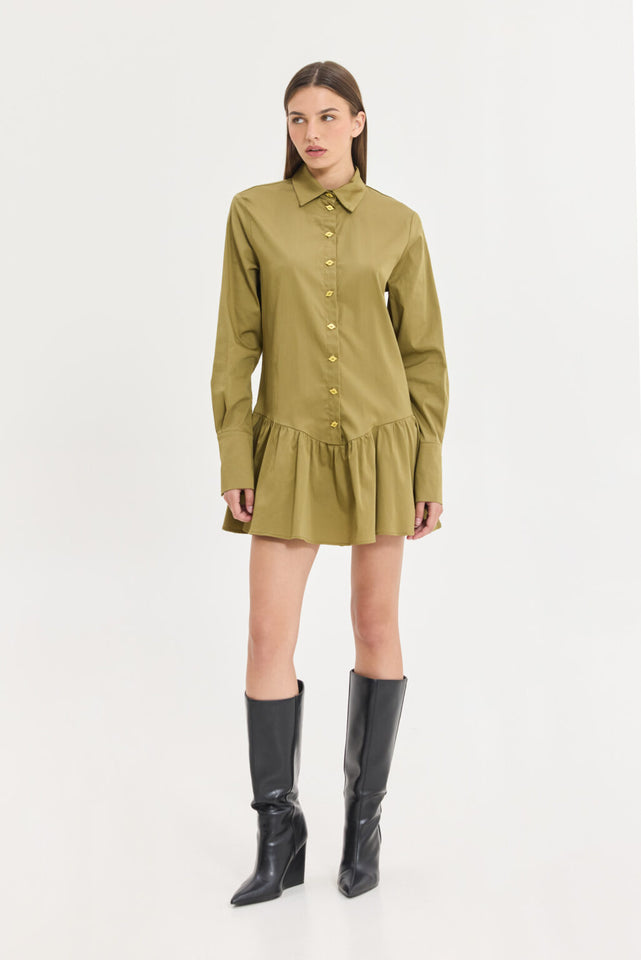 ANDRA DRESS KHAKI