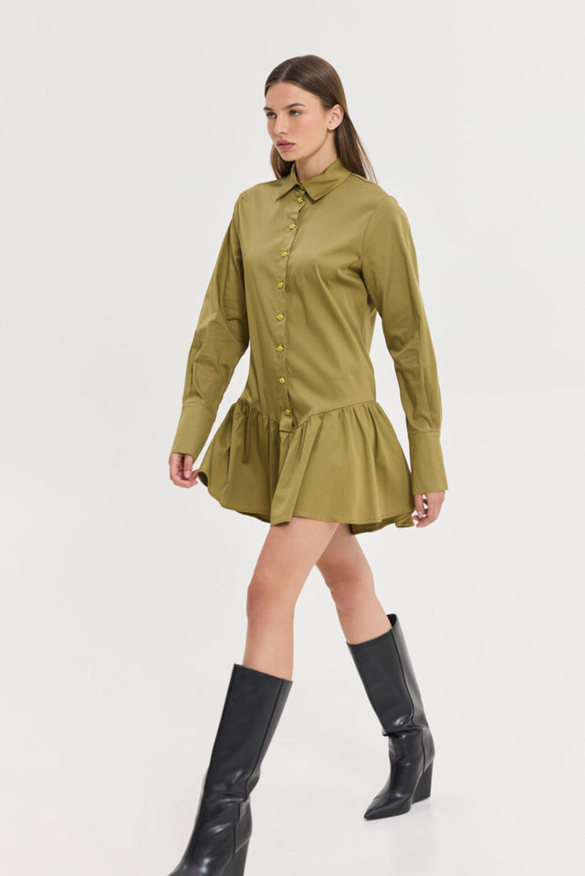 ANDRA DRESS KHAKI