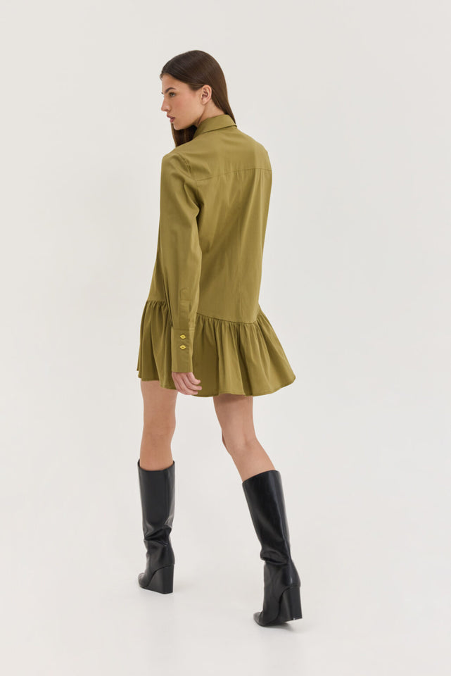 ANDRA DRESS KHAKI