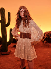 MARIANNE DRESS ECRU