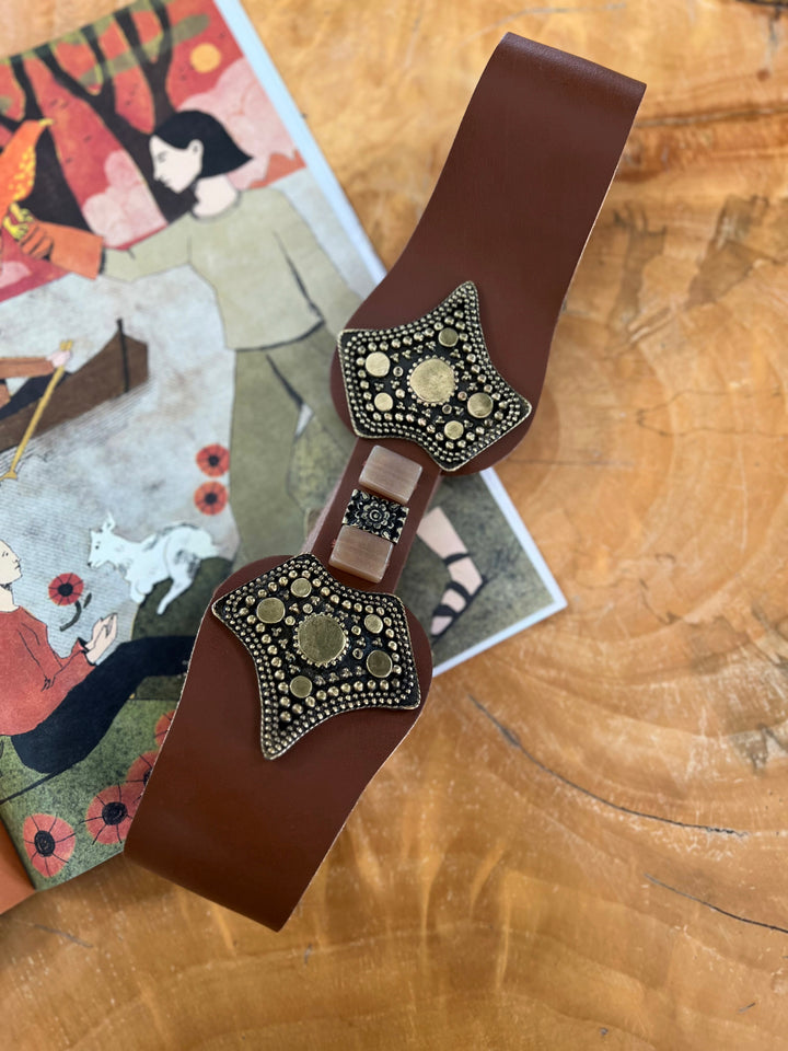 "GYPSY" TABA BRONZE BELT