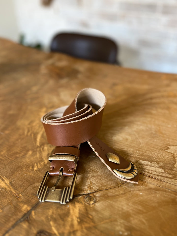 "DONNA" TABA BRONZE BELT