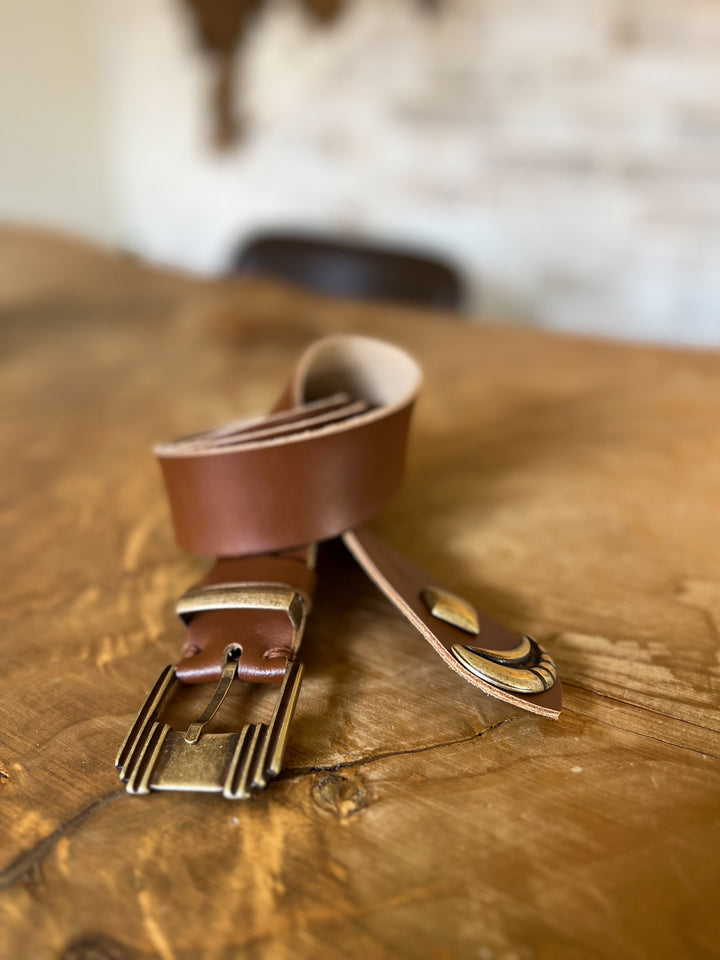 "DONNA" TABA BRONZE BELT