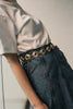 "LAND OF CONFUSION" GOLD CHAIN BELT