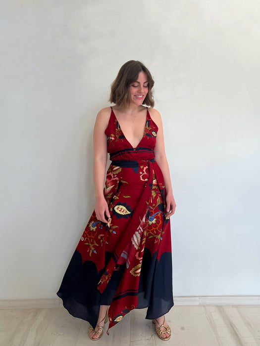 BLAIR DRESS RED
