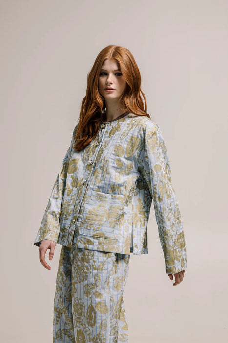 ACHACK SHIRT PRINTED LIGHT BLUE