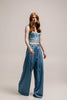 VAL PANTS STRIPED BLUE
