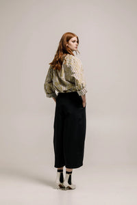 CHOGAN CROPPED PANTS BLACK