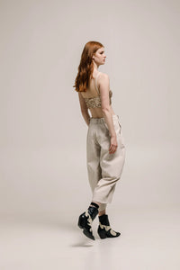 CHOGAN CROPPED PANTS VANILLA