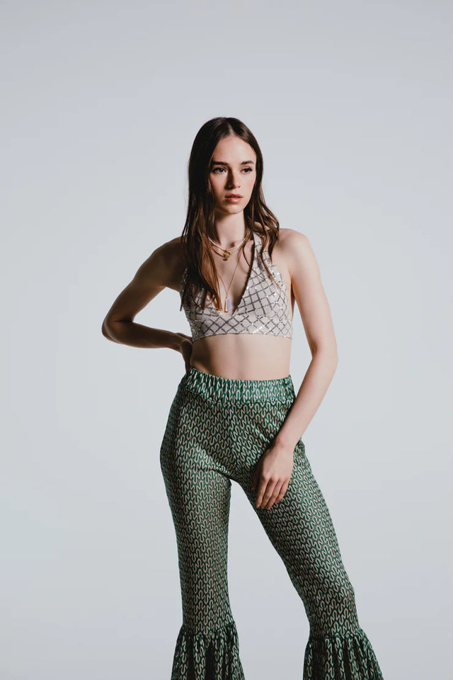 KIMEYA PANTS GREEN