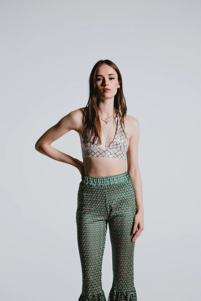 KIMEYA PANTS GREEN