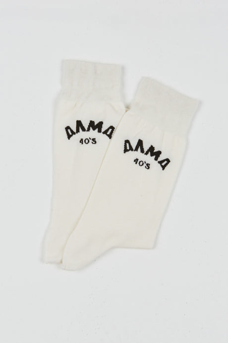 ALMA 40s SOCKS OFF WHITE