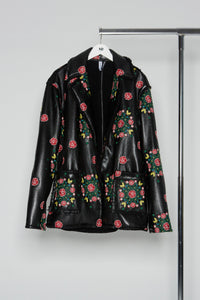 MUSE OF FLORENCE COAT BLACK