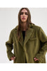 KATHY COAT OLIVE