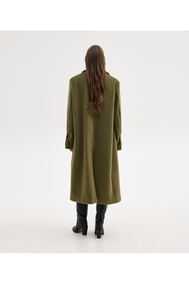 KATHY COAT OLIVE
