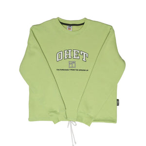 Lime College Crewneck Sweater