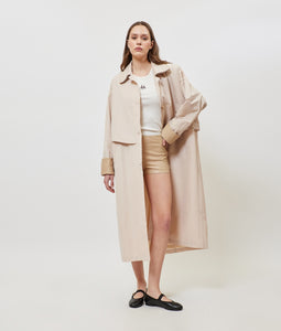 MATHIEW TRENCH COAT BEIGE