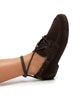 MATILDE | DARK BROWN BOAT SHOES