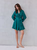 SAVINA DRESS EMERALD