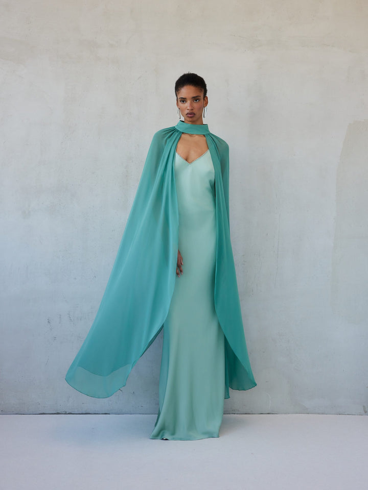 TURTLENECK CAPE | MINT