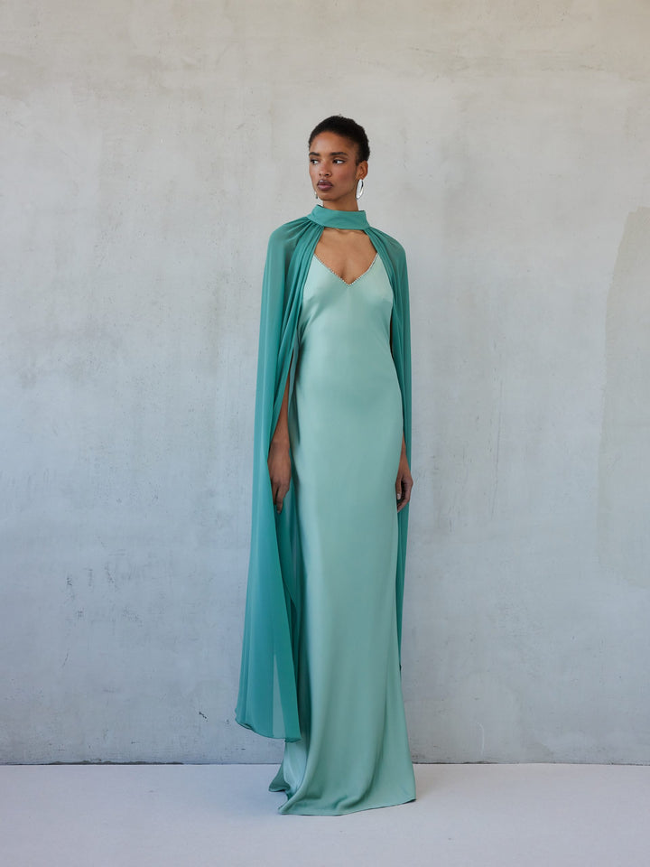 TURTLENECK CAPE | MINT
