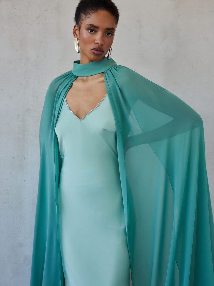 TURTLENECK CAPE | MINT