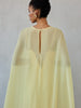 LONG SLEEVE CAPE BUTTERYELLOW