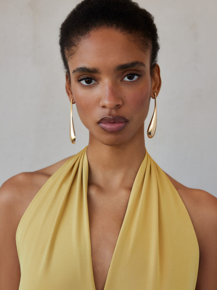 VITTORIA DRESS | WARM OCHRE